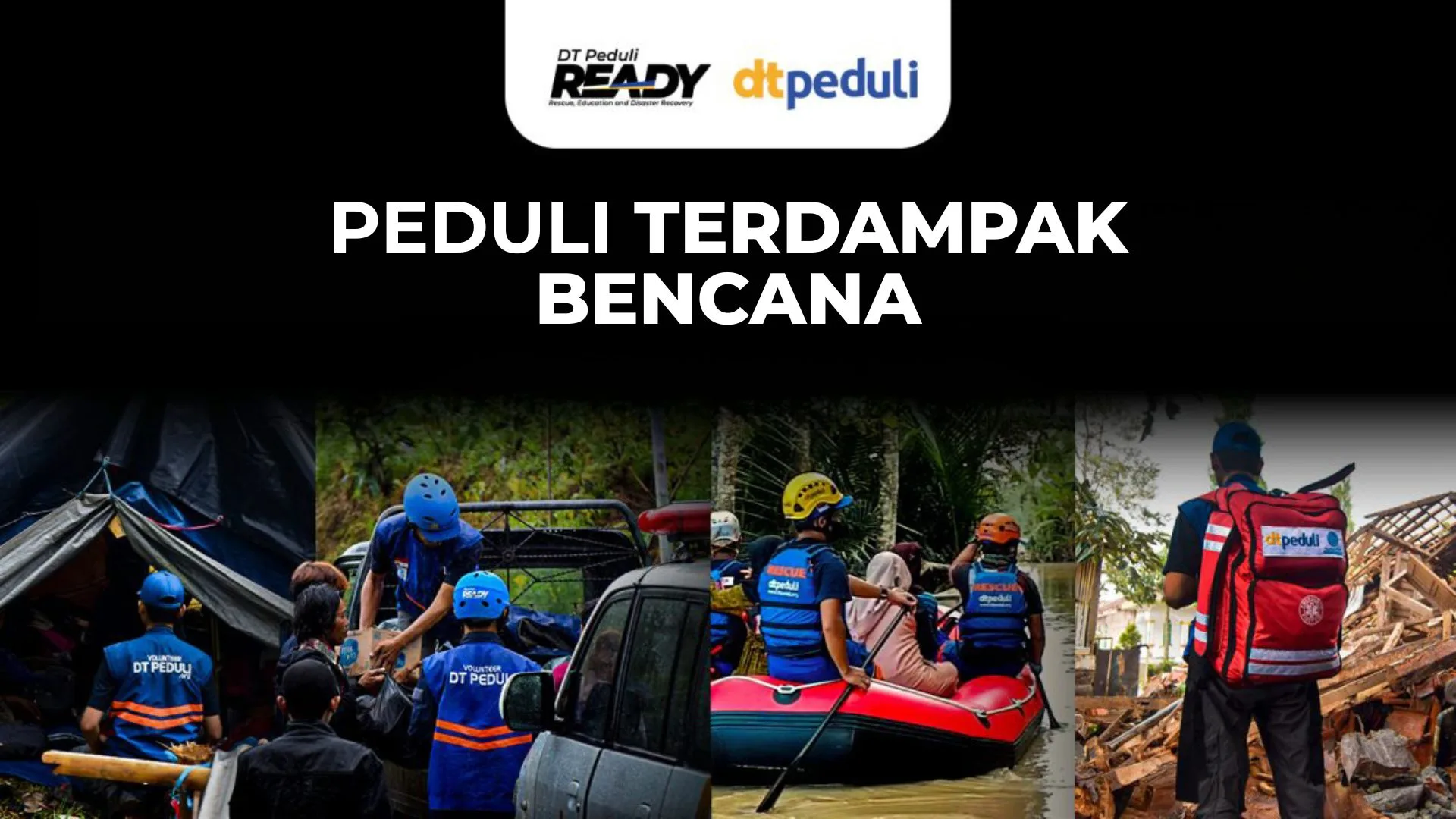Peduli Terdampak Bencana